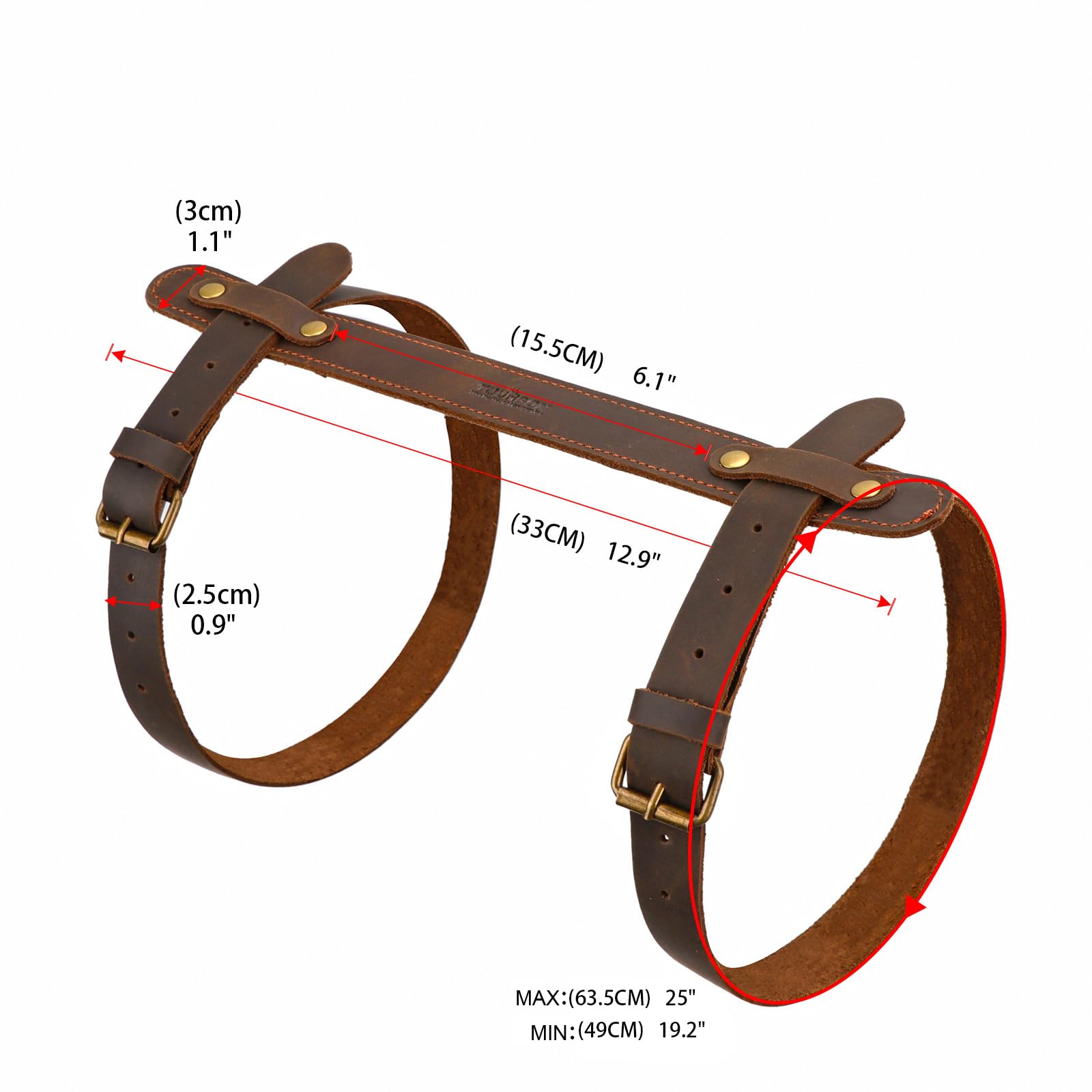 Amazon.co.jp: TOURBON ブランケットストラップ 革 携帯ストラップ