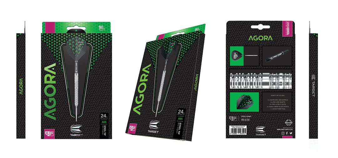 Target Darts Agora A05 24G 90% Tungsten Swiss Point Steel Tip