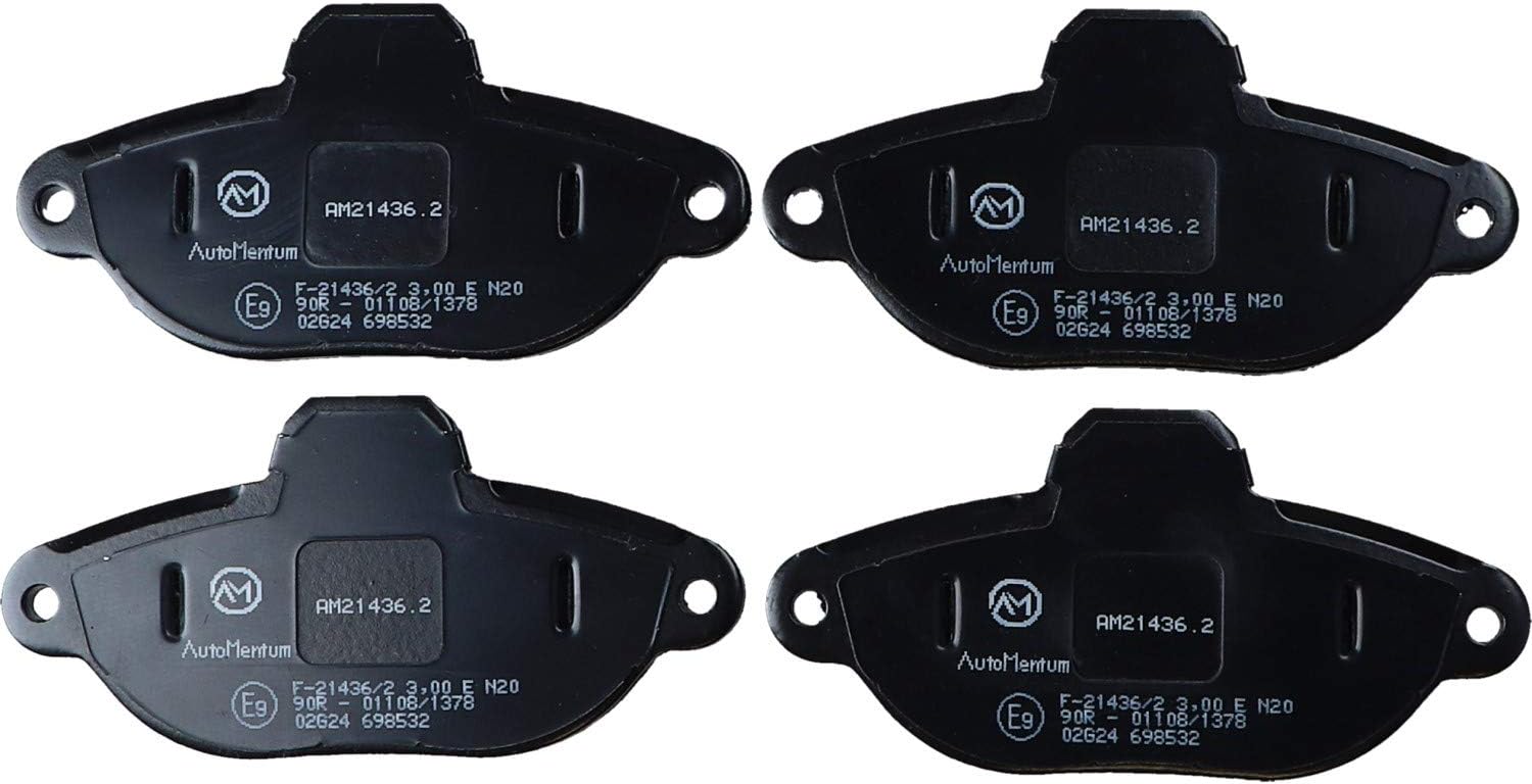 Plaquettes De Frein Metelli 22-0159-1 | Kit 4 Pièces Sans Cuivre | Certifié ECE R90 | Made In Italy