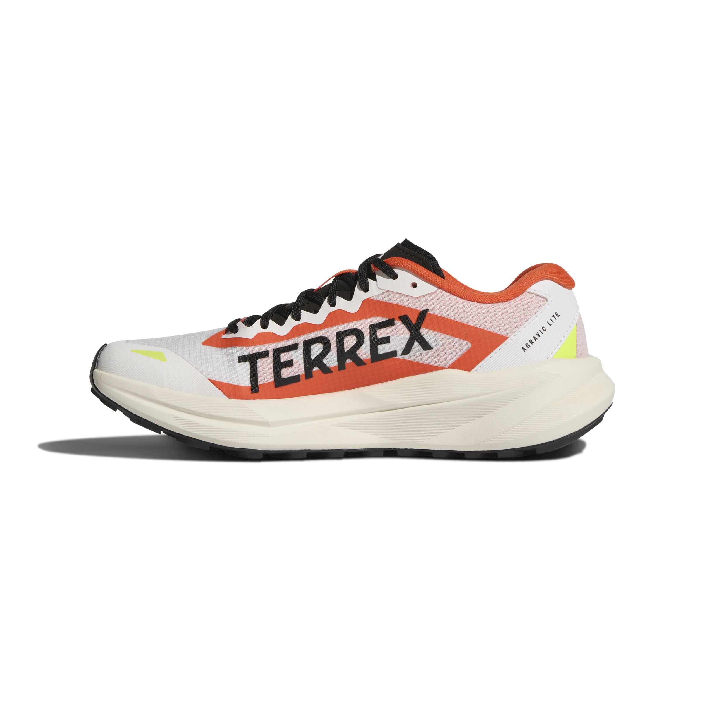 adidas Women's Terrex Agravic Lite W Shoes, FTWR White/core Black/Impact Orange, 3.5 UK