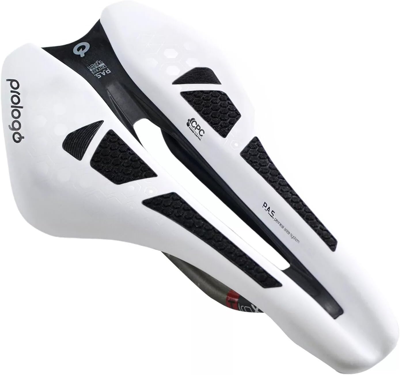 Prologo Dimension TRI CPC TIROX Rail Triathlon Time Trial Saddle 143mm,White,PR3107