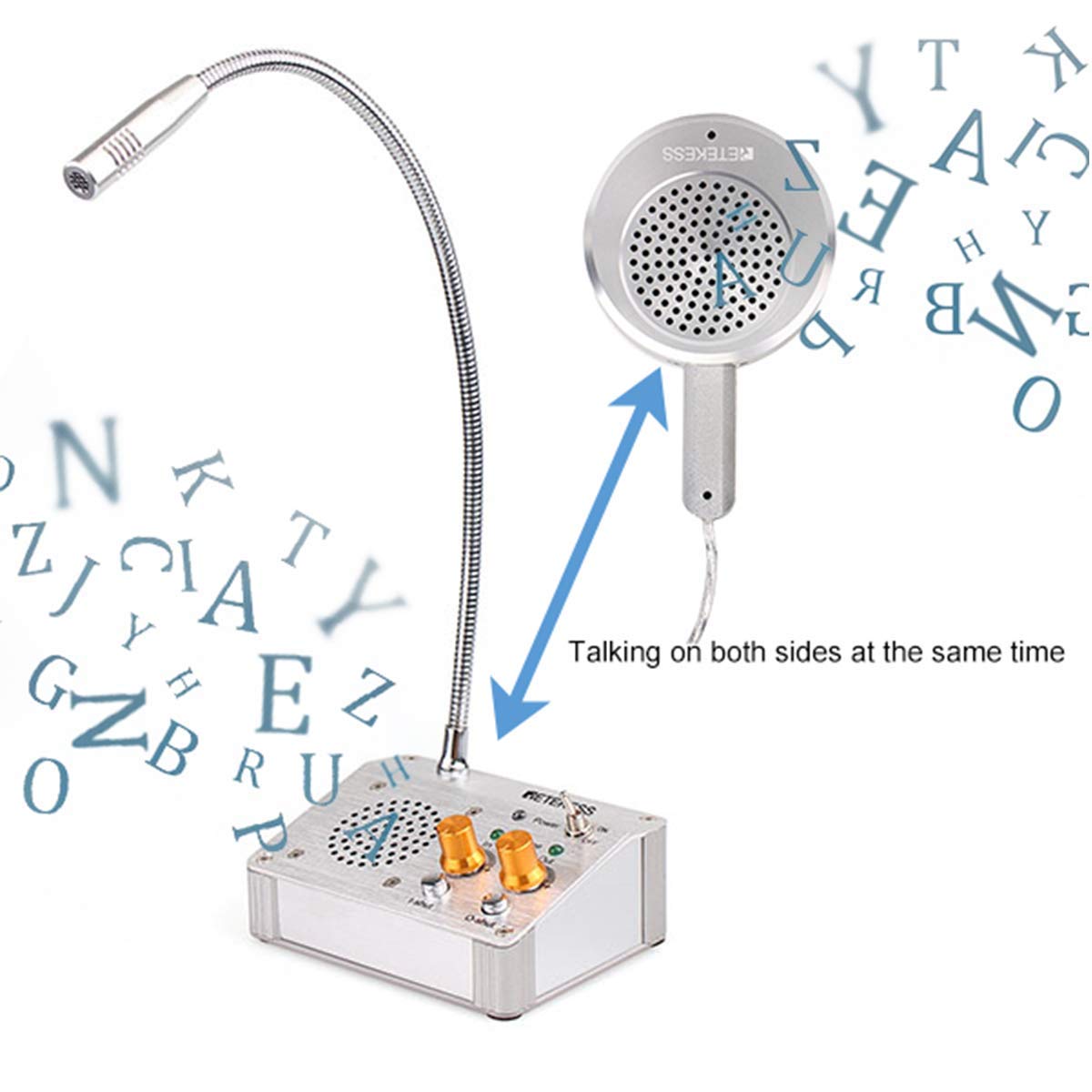 Buy Retekess TW104 System for Business, Window Speaker Interphone, Full