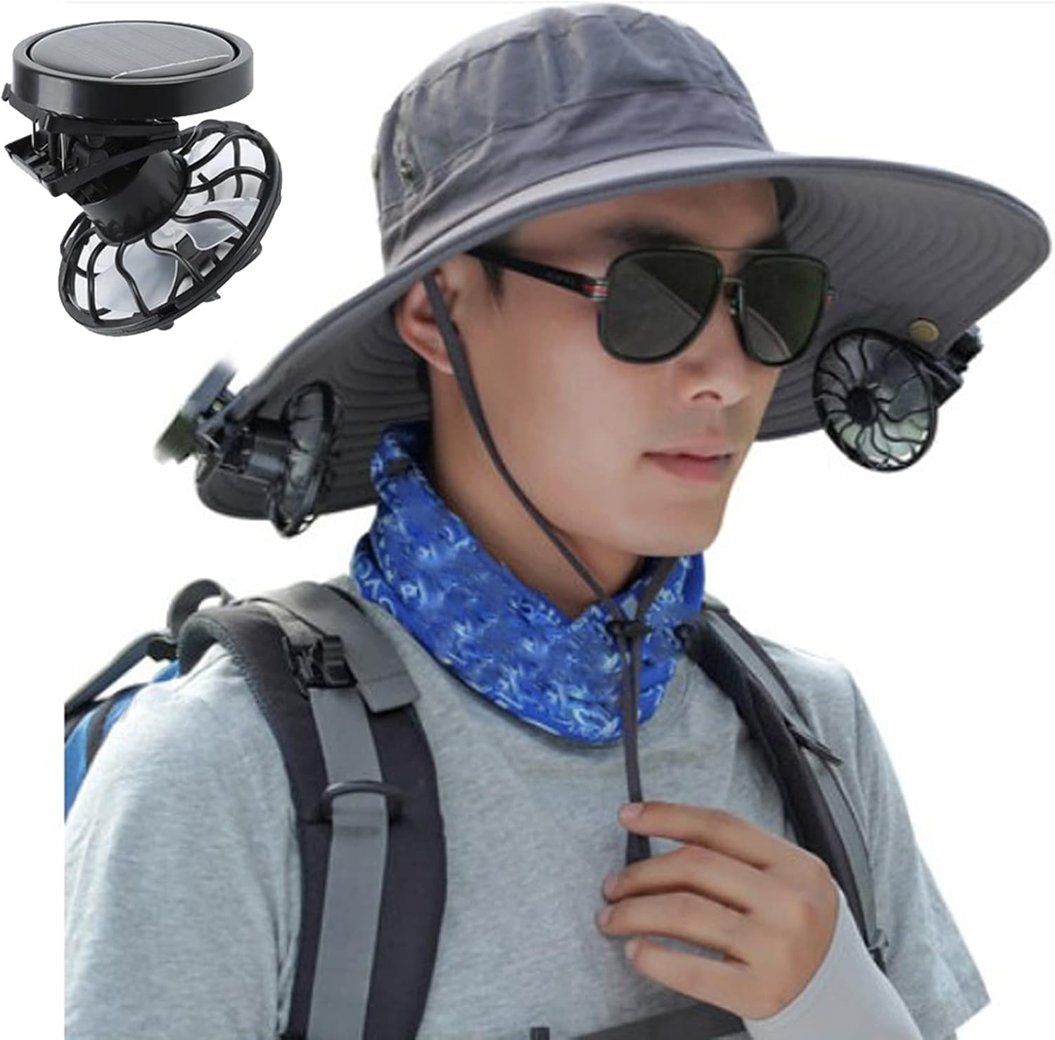 Clip-On Cooling Fan,Solar Panel 