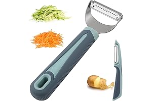 Julienne Peeler Set of 2: The Ultimate Carrot Shredding Solution