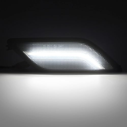 Miniatura 10 de Aexploer Kit de luces de señal de marcador lateral LED compatibles con E W212 Sedán y Wagonpara E350 Sedán y Wagonpara E550 Seadanpara E63 AMG Sedán