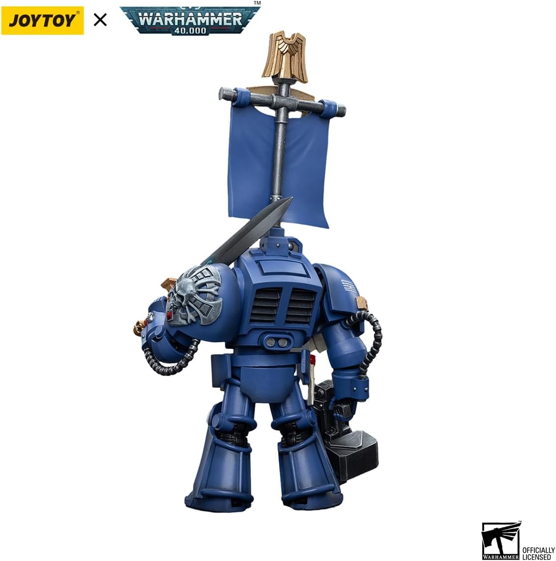 LEBOO JoyToy × Warhammer 40k 1/18 Action Figure Ultramarines Terminators Sergeant Bellan Joy Toy Figures