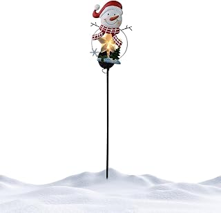 ソーラーソーラークリスマスイルミネーションクリスマスイルミネーション 防水 サンタ スノーマン エルク ガーデンステーク | 屋外ソーラークリスマスライト ガーデン・庭・芝生・ポーチ・通路・地面・景観・・パーティー用