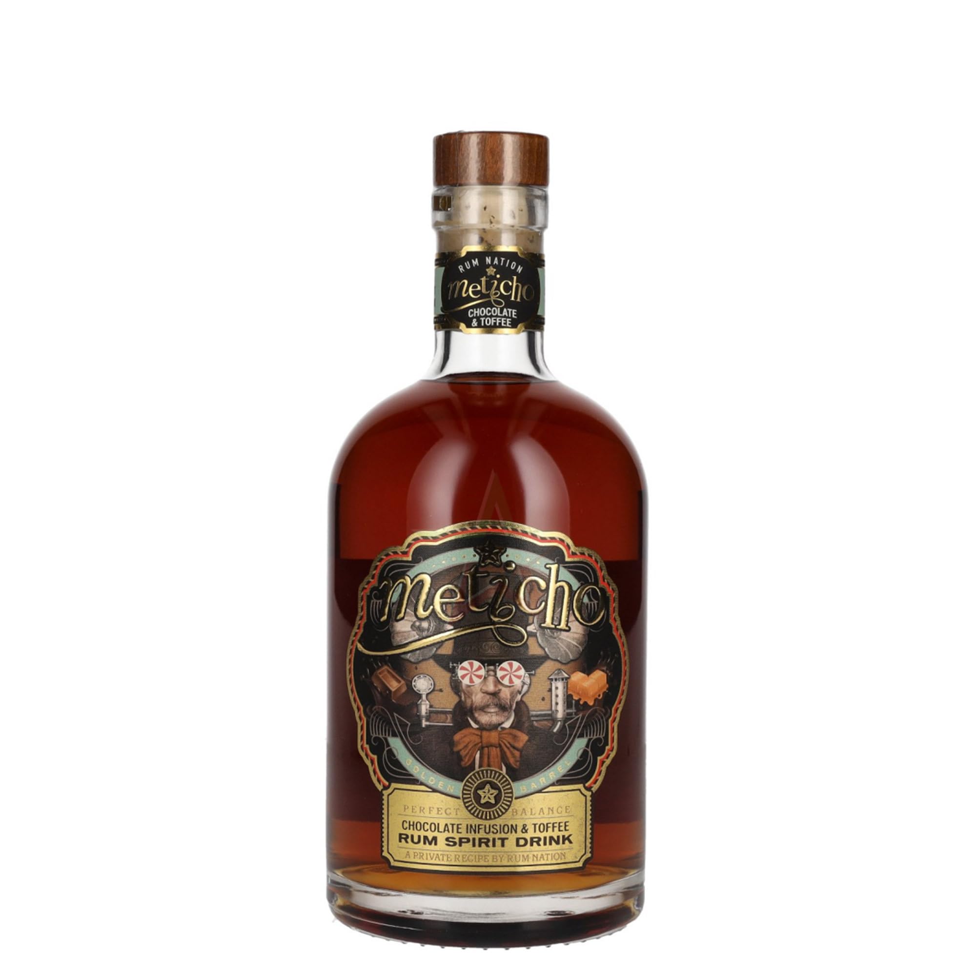 Rum Nation Meticho Chocolate Infusion & Toffee Rum Spirit Drink 40% Vol. 0,7l