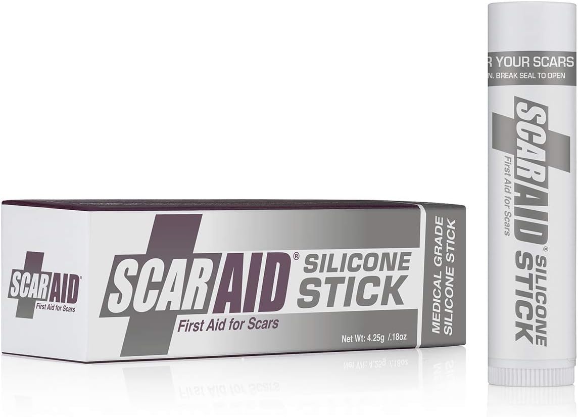 Scar Aid Silicone Stick, Glide-on Scar Treatment, 4.25g