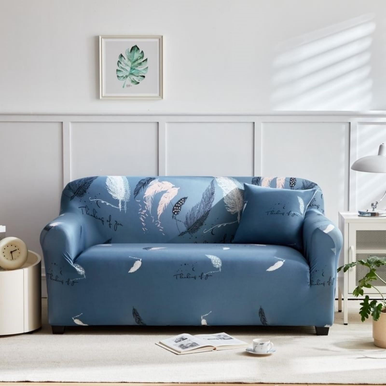 Guoshuai Funda Sofa 3 Plazas General Funda De Sofá Elástica En Spandex