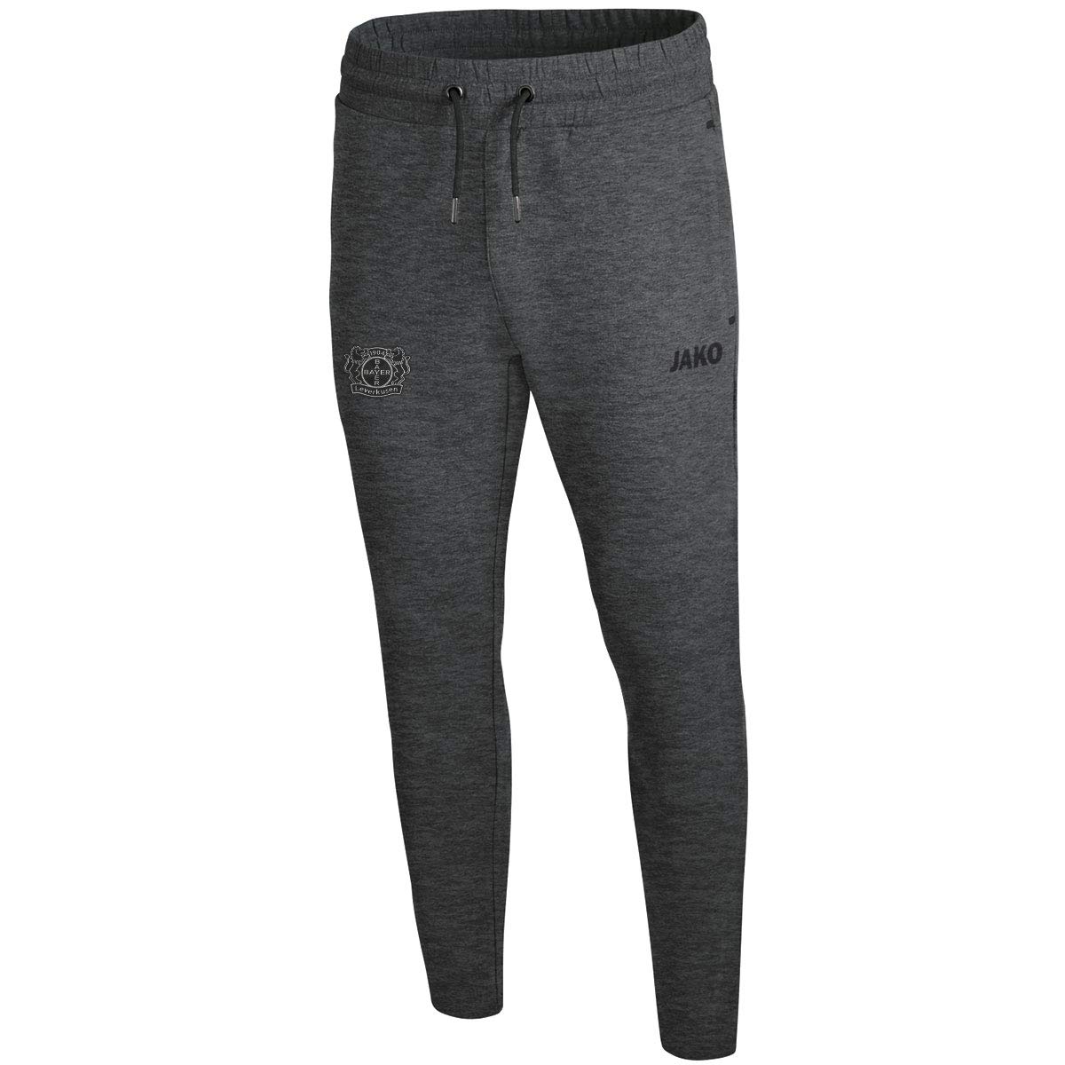JAKO Women's Premium Basics, (Season 19/20) Bayer 04 Leverkusen Jogging Bottoms, Mottled Anthracite