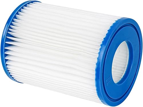 Miniatura 2 de WuYan Paquete de 4 filtros de piscina compatibles con cartucho tipo II, filtro de repuesto compatible con bomba de filtro de spa Lay Z