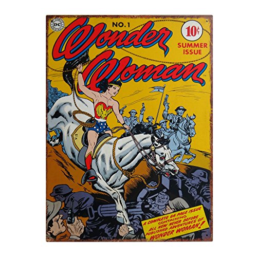 Tin Sign Large Wonder Woman Lasso