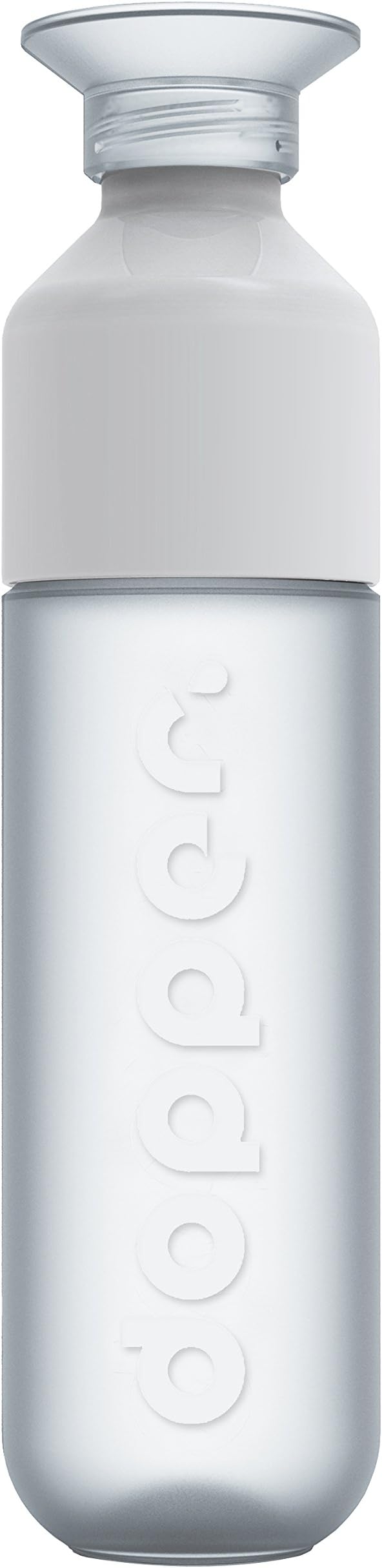 Dopper Water Bottle, 15.25 Ounce, Pure White