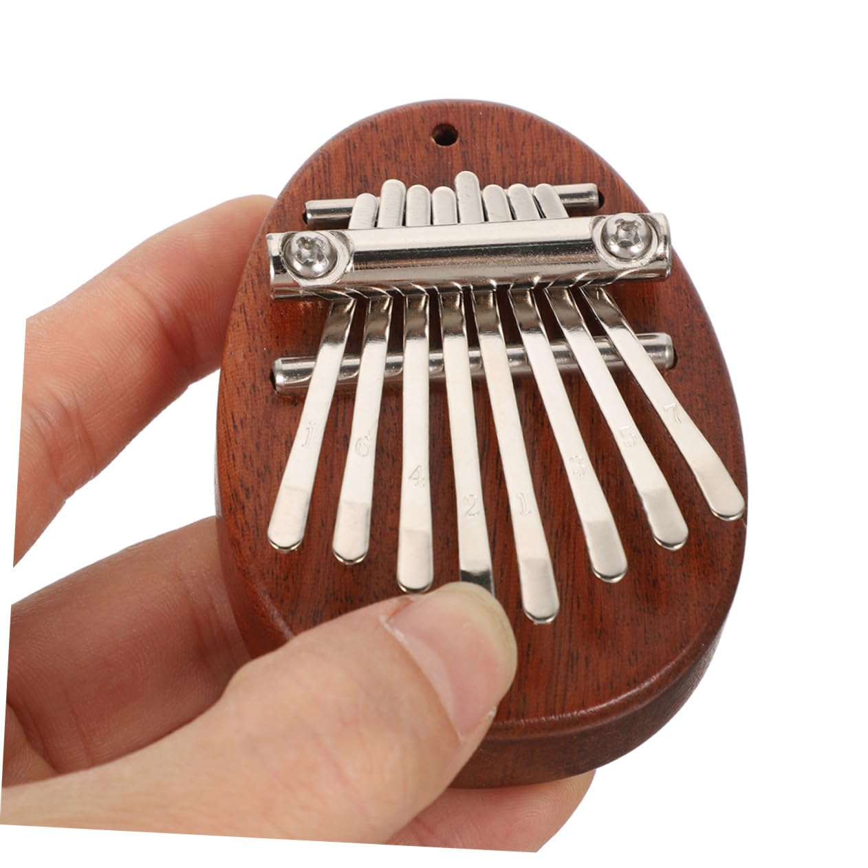 2 Sets Einfaches Musikinstrument Aus Holz &Amp; Für Anfänger – Enthusiasten Instrument Seil Drop Kalimba Kette Marimba Schlüssel Wasser Niedlich – Schlüssel Mini Klavier Finger