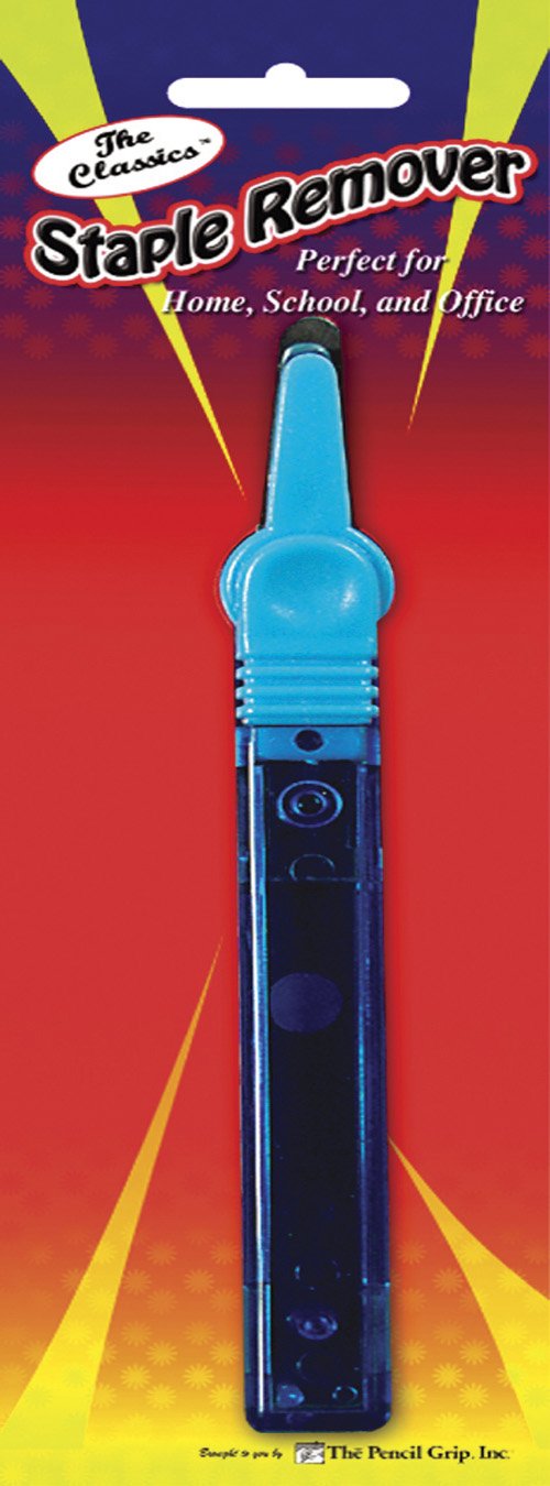 Pencil Grip The Classics Staple Remover (Long Handle), Assorted Colors (TPG-138)