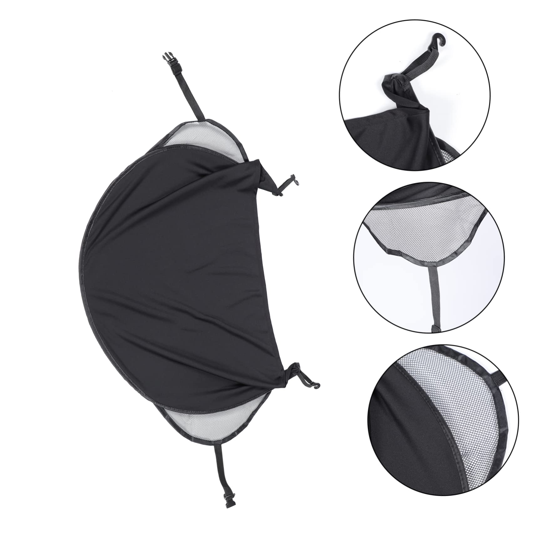 GLSTOY 2pcs Stroller Canopy Spandex Sunshade Large Coverage for Baby Protection Stroller Sun Visor