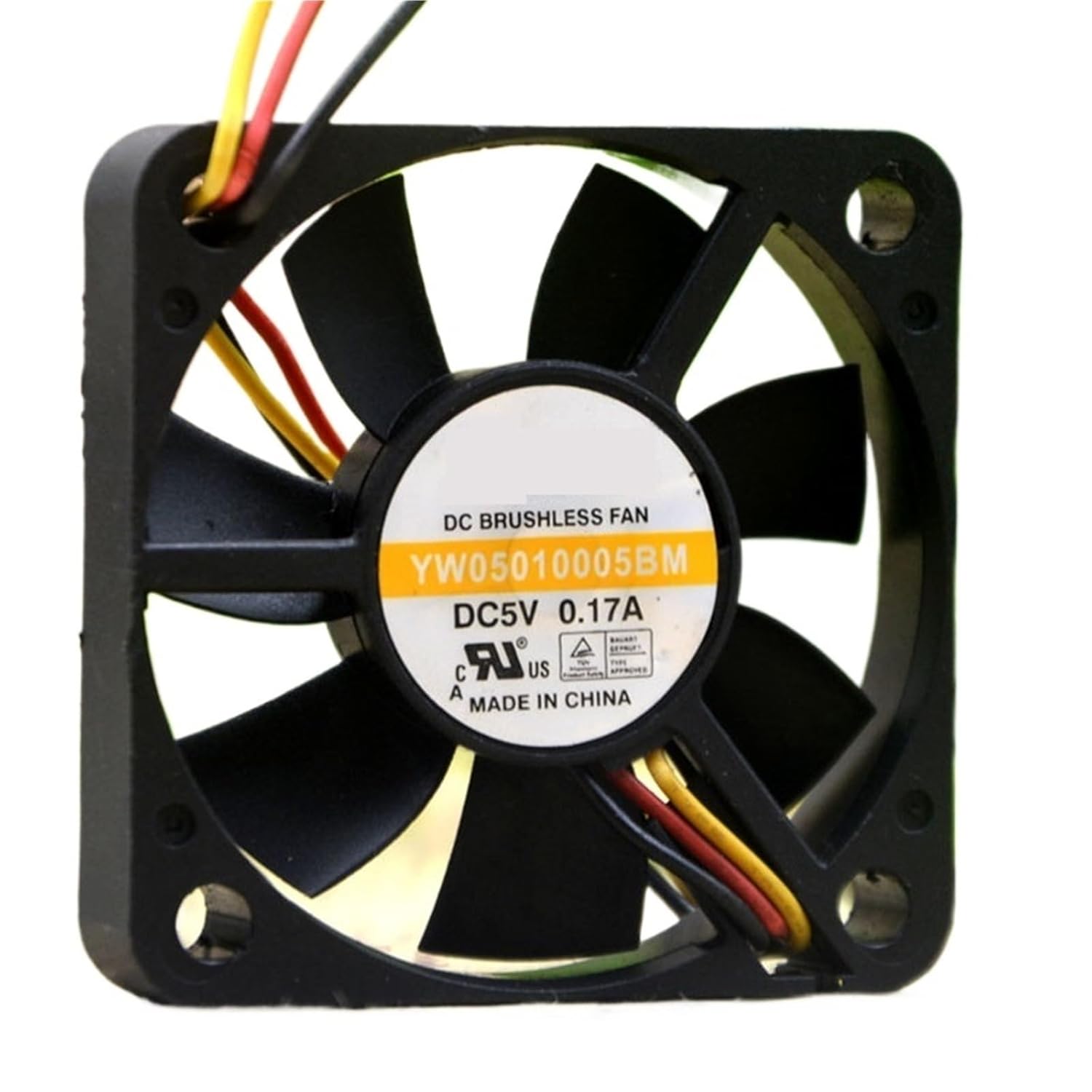 for YW05010005BM 5V 0.17A 5cm 5010 50x50x10mm Cooling Fan