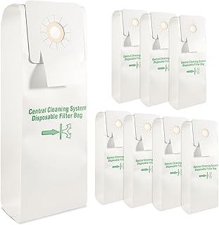 8 Pack Central Vacuum Bags for Nutone 391 family