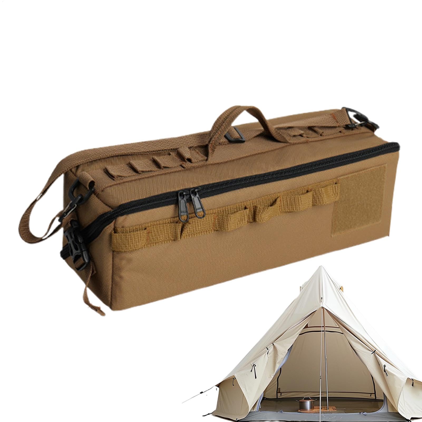Organizzatore per bagagliaio con tracolla, borsa da campeggio – | borsa portaoggetti impermeabile per organizer da cucina organizer, organizzatori per bauli da campeggio