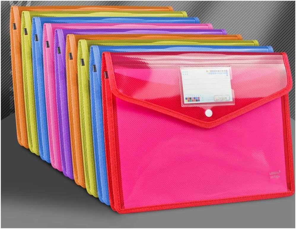 Akten-Organizer-Tasche, A4 Wasserdichter Durchsichtiger Akten Aufbewahrungsbox Zertifikat