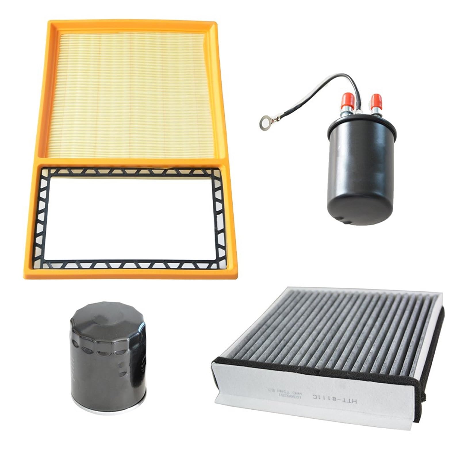15S4C 26300-10018 10334315 10365251 10137854 Juego De 4 Filtros De Aire De Cabina De Aceite Y Combustible Motor para MG para ZS 1.5L 2017 Bomba De Combustible Motor