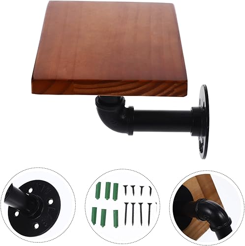 Miniatura 9 de Homoyoyo Estantes de madera para plantas, decoración de plantas, estantes montados en la pared, estante de almacenamiento montado en la pared,