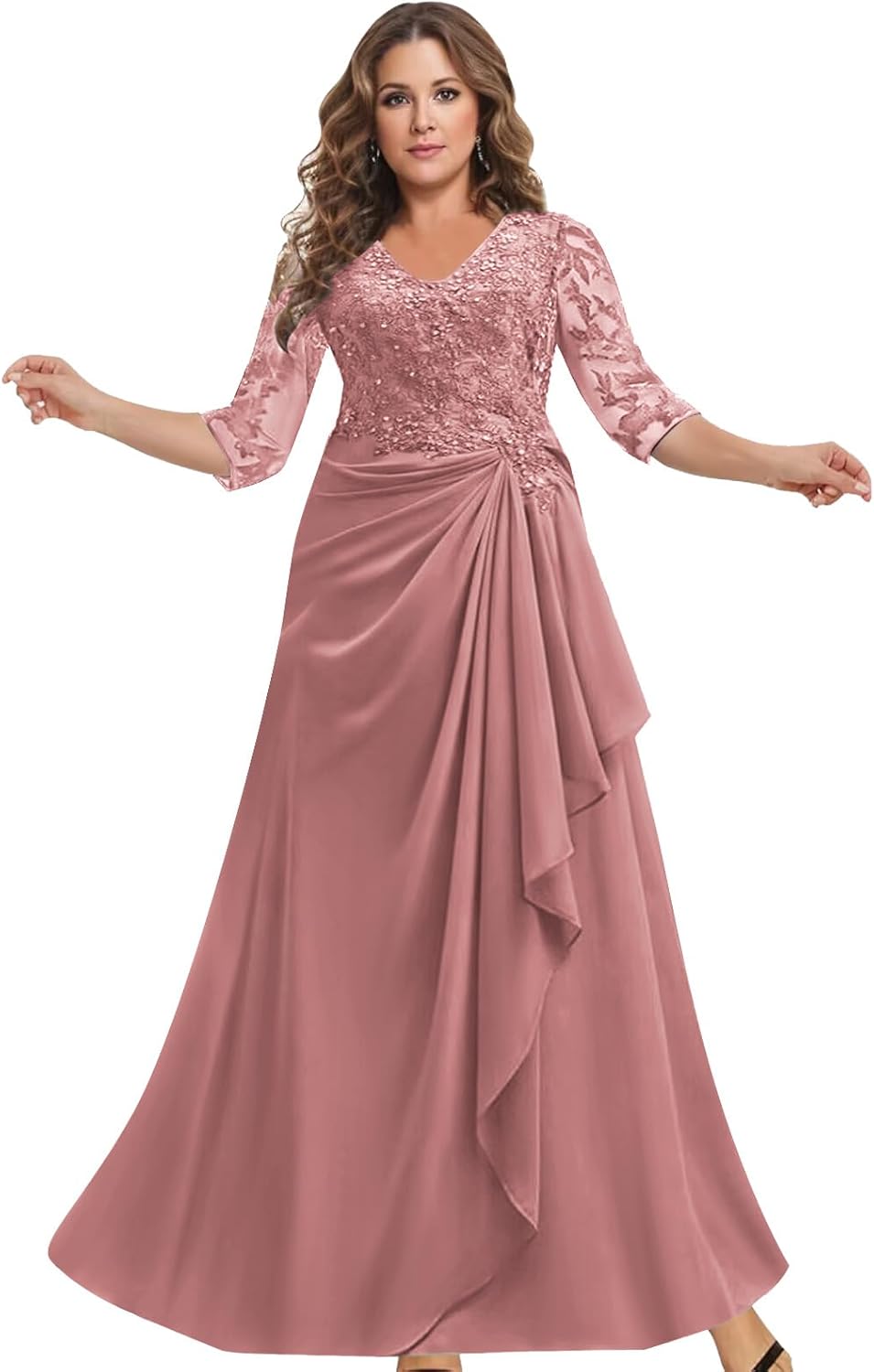 Mother of The Bride Dresses with Sleeves Lace Ecuador Ubuy