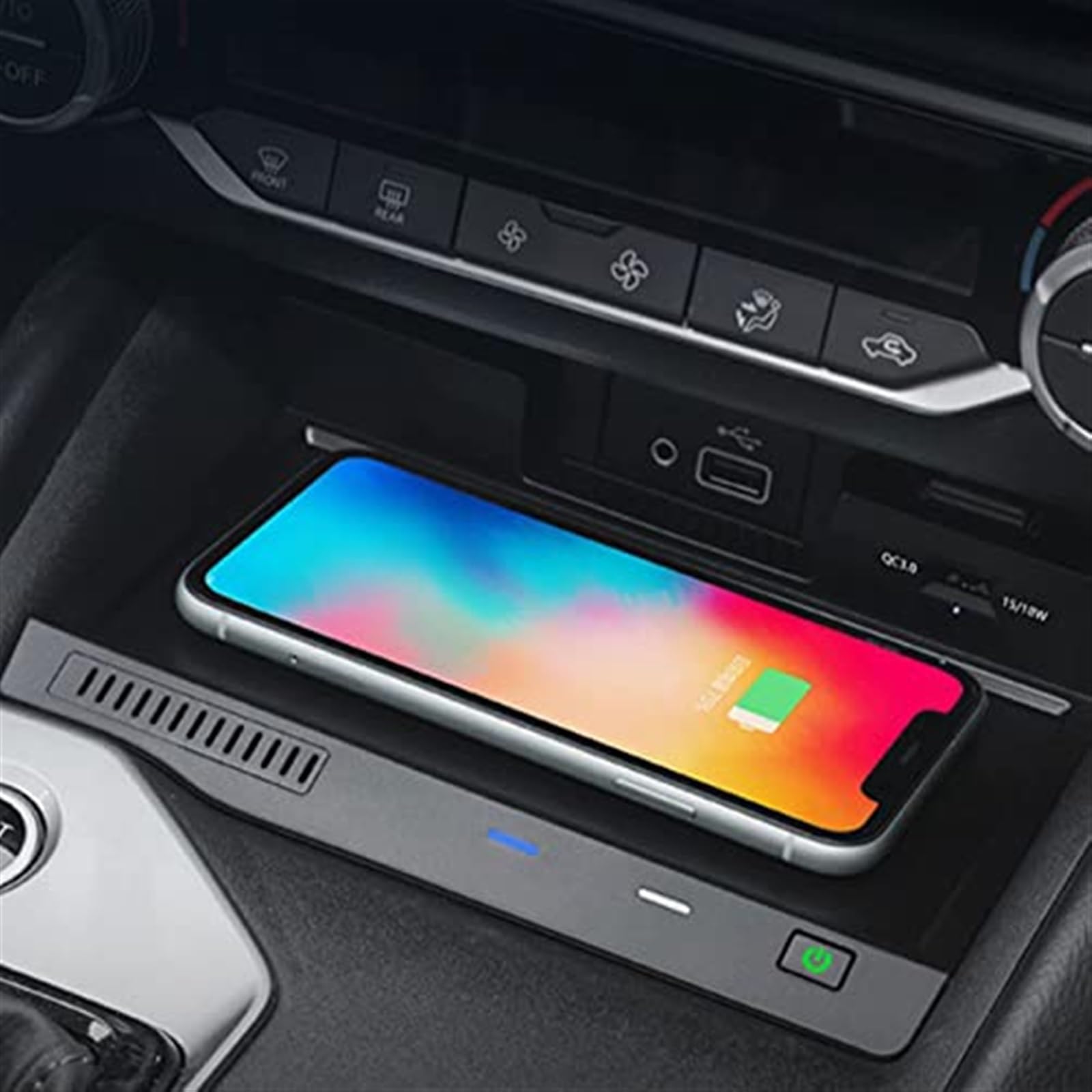 Bezprzewodowa ładowarka samochodowa uchwyt samochodowy na telefon Qi mata ładująca uchwyt do mocowania, dla NISSAN, Teana 2019 2020 akcesoria samochodowe Bezprzewodowa ładowarka samochodowa