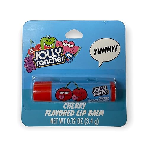 Jolly Rancher Bálsamo labial con sabor a cereza, 0.12 onzas (0.12 oz)