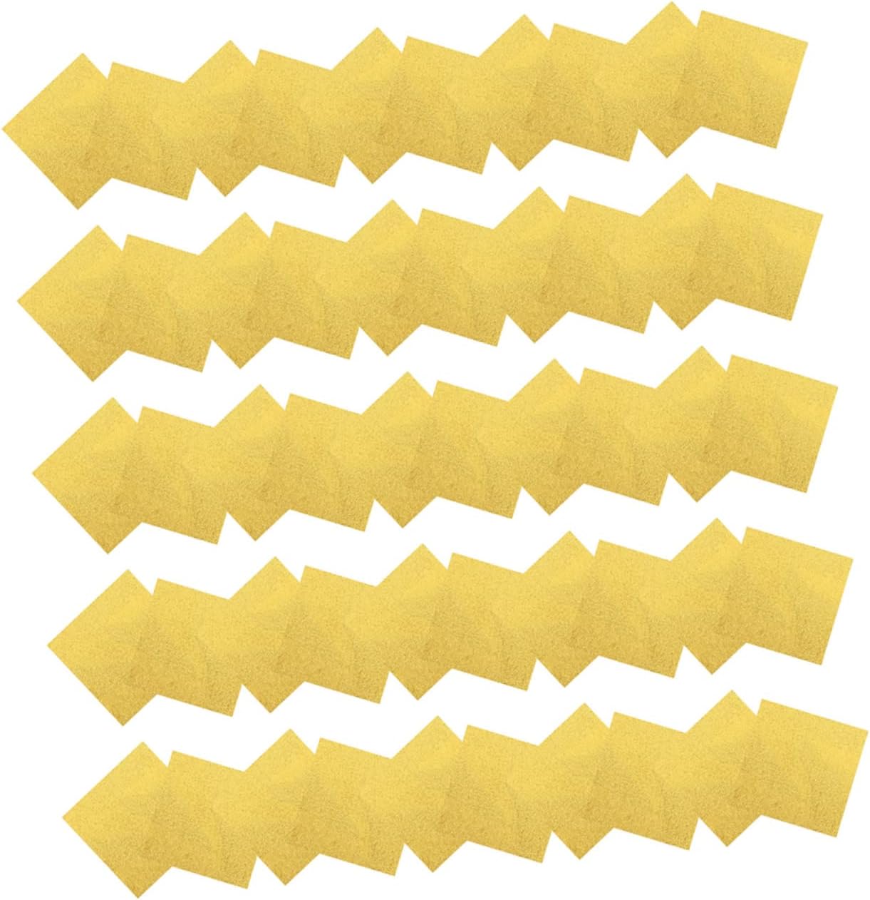1000pcs Aluminum Foil for Chocolate Versatile Party Packaging Paper for Homemade Sweets Foil Sheets for Dried Fruits Nuts and Treats
