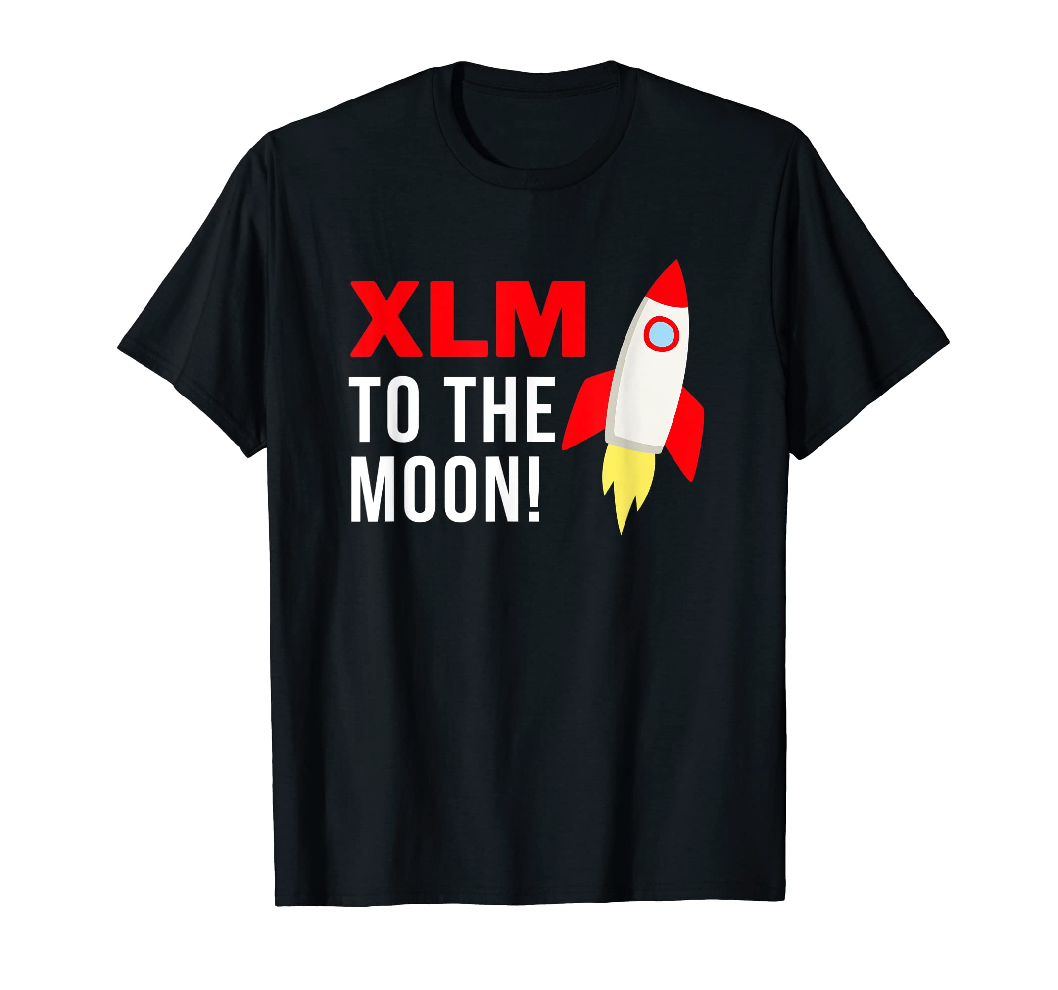 XLM To The Moon - Stellar Lumen Crypto T-Shirt