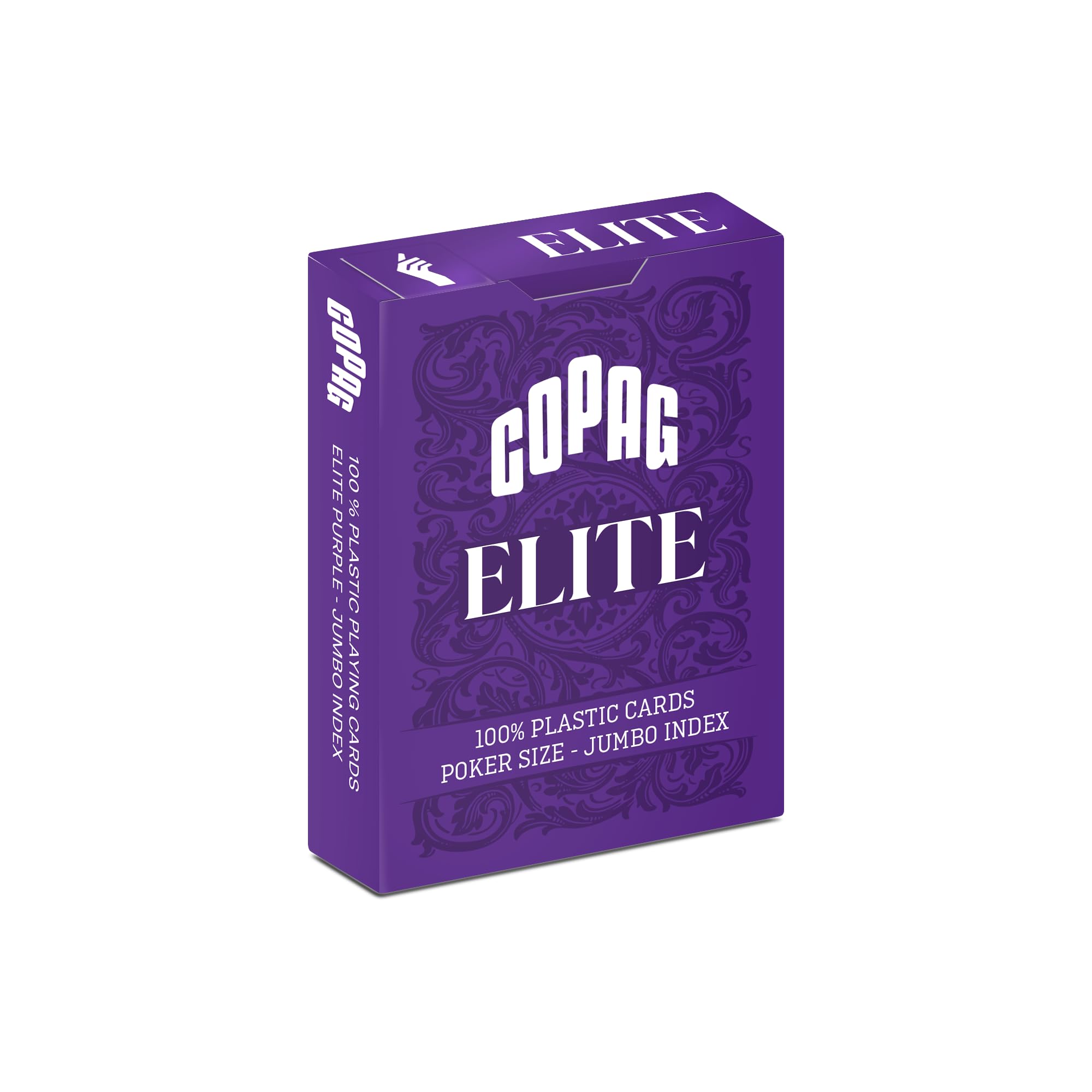 COPAG Poker Size Jumbo Index Purple Playing Cards