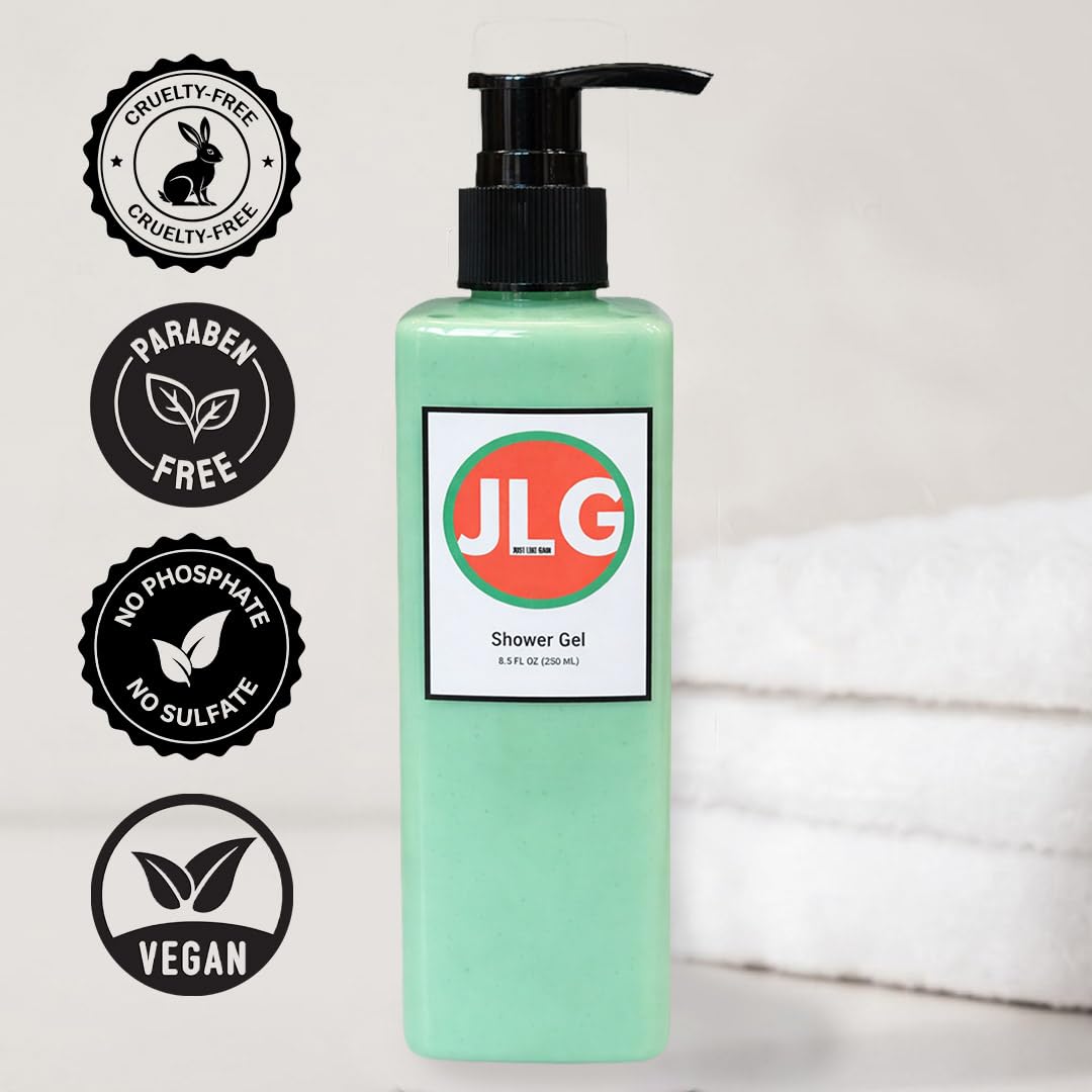 Just Like Gain™️ Shower Gel, 8.5 Fl Oz 251ml - Fresh Clean Scent Body Wash for Women & Men - Moisturizing Daily Cleanser with Rich Lather - Long Lasting Fragrance