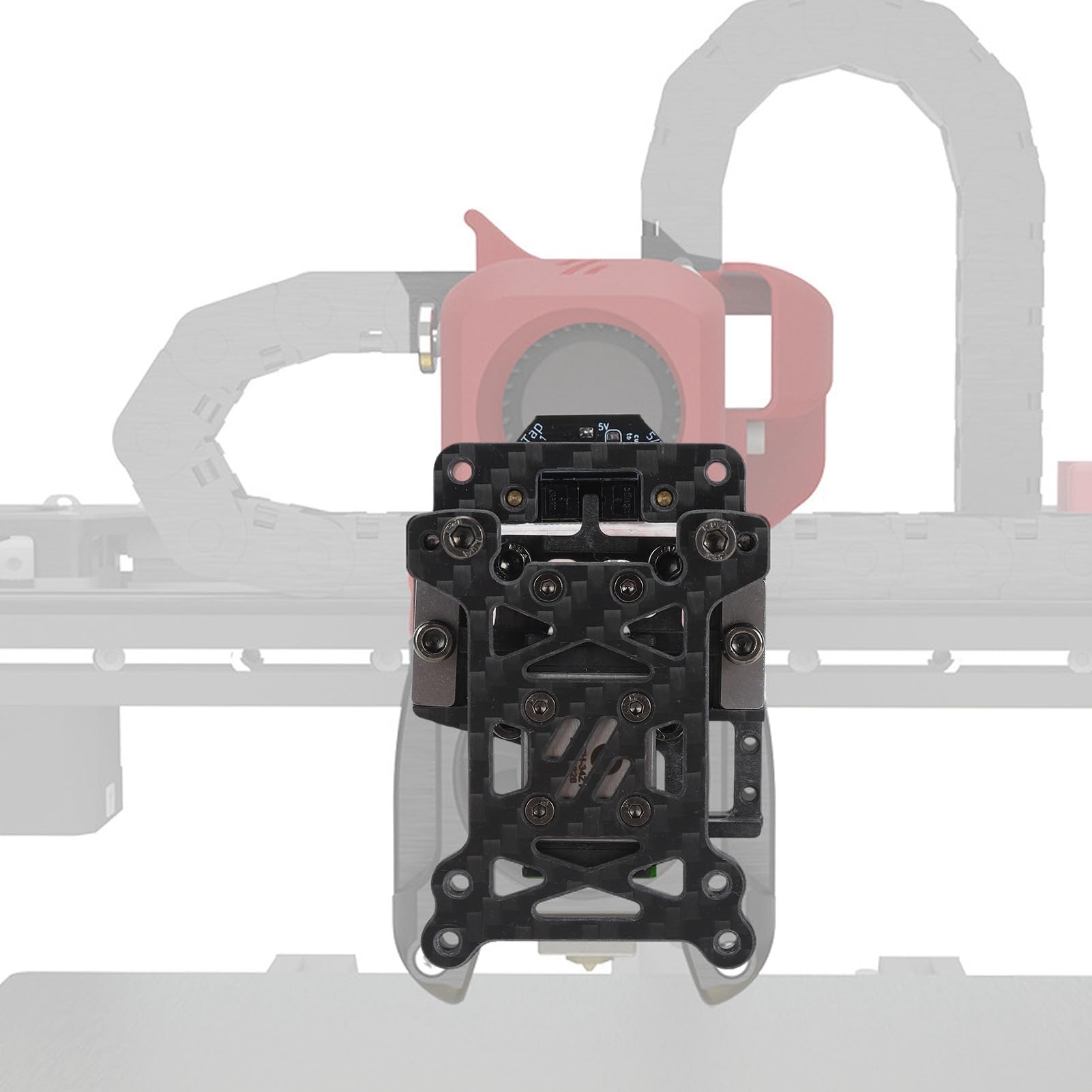 Kit de Nivelación Automática de Impresora 3D, Sensor de Nivelación Automática Fácil Instalación para Mantenimiento (Riel de alambre de acero inoxidable)
