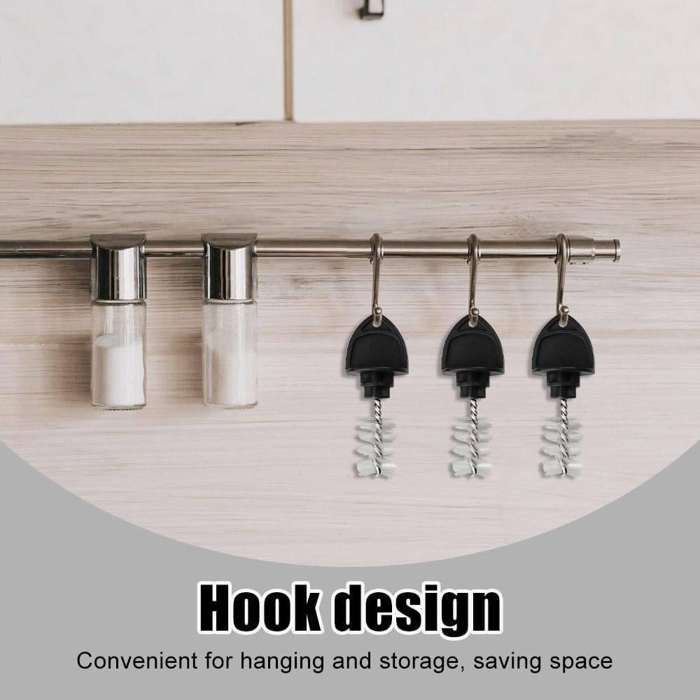 DONGKER Beer Tap Plug Brushes,20 PCS Beer Tap Cleaning Brush with Tail Hole for Restaurant Home Party Bar Faucet