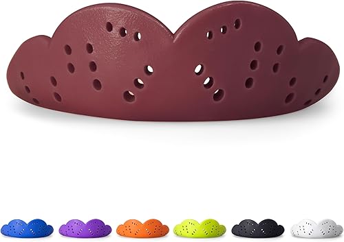 Miniatura 7 de SISU Protector bucal deportivo máximo de 0.094 in para fútbol, hockey, lacrosse, boxeo, ajuste personalizado para jóvenes/adultos