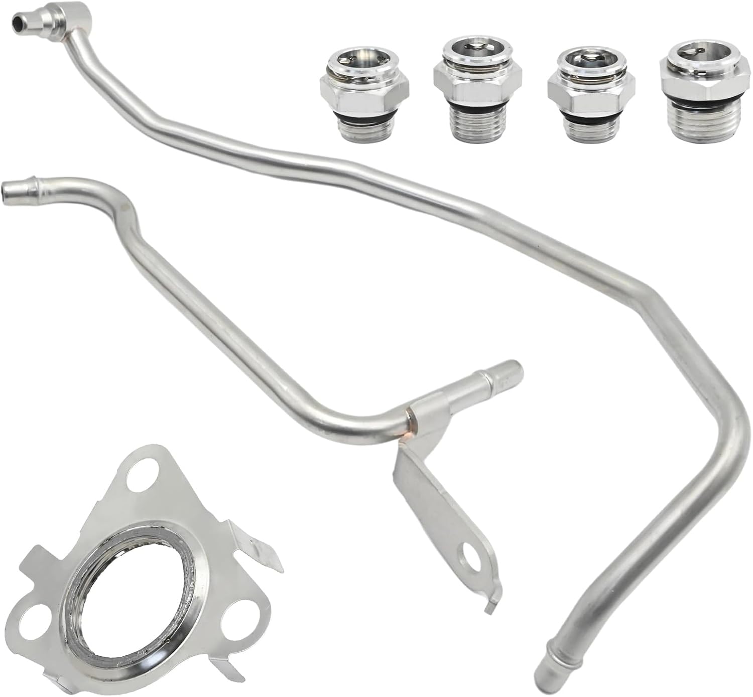 Turbo Coolant Line Kit Passenger Side, Replacement for Ford F Series 150 2011 2012 2013 2014 2015 2016, Replacement for Ford Expedition 2015 2016 2017, Replace 926-186