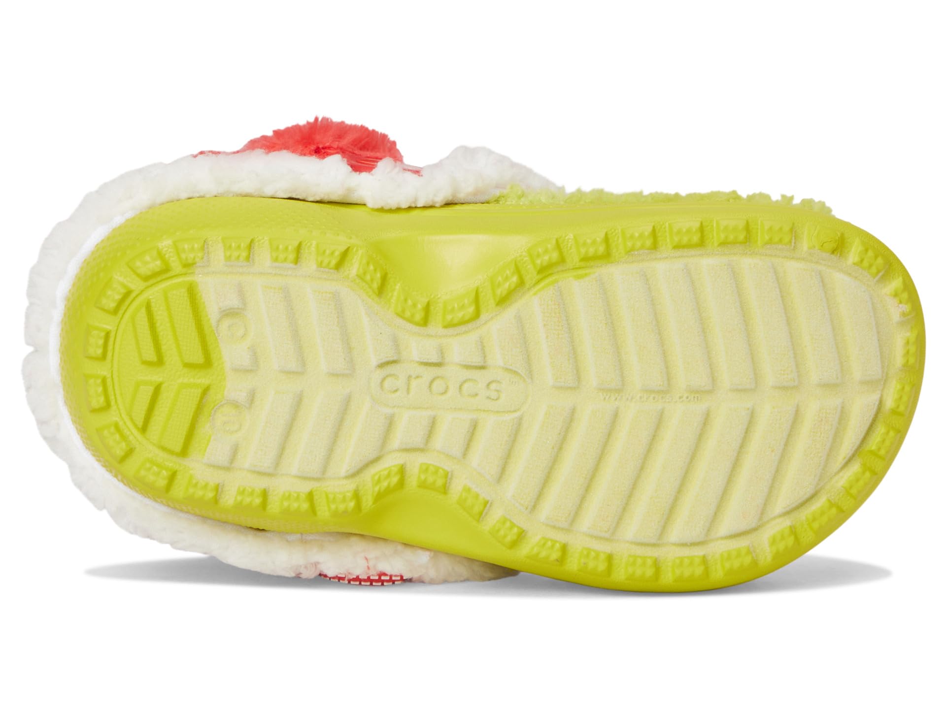 Crocs The Grinch Classic Lined Clog T, Zuecos Unisex niños