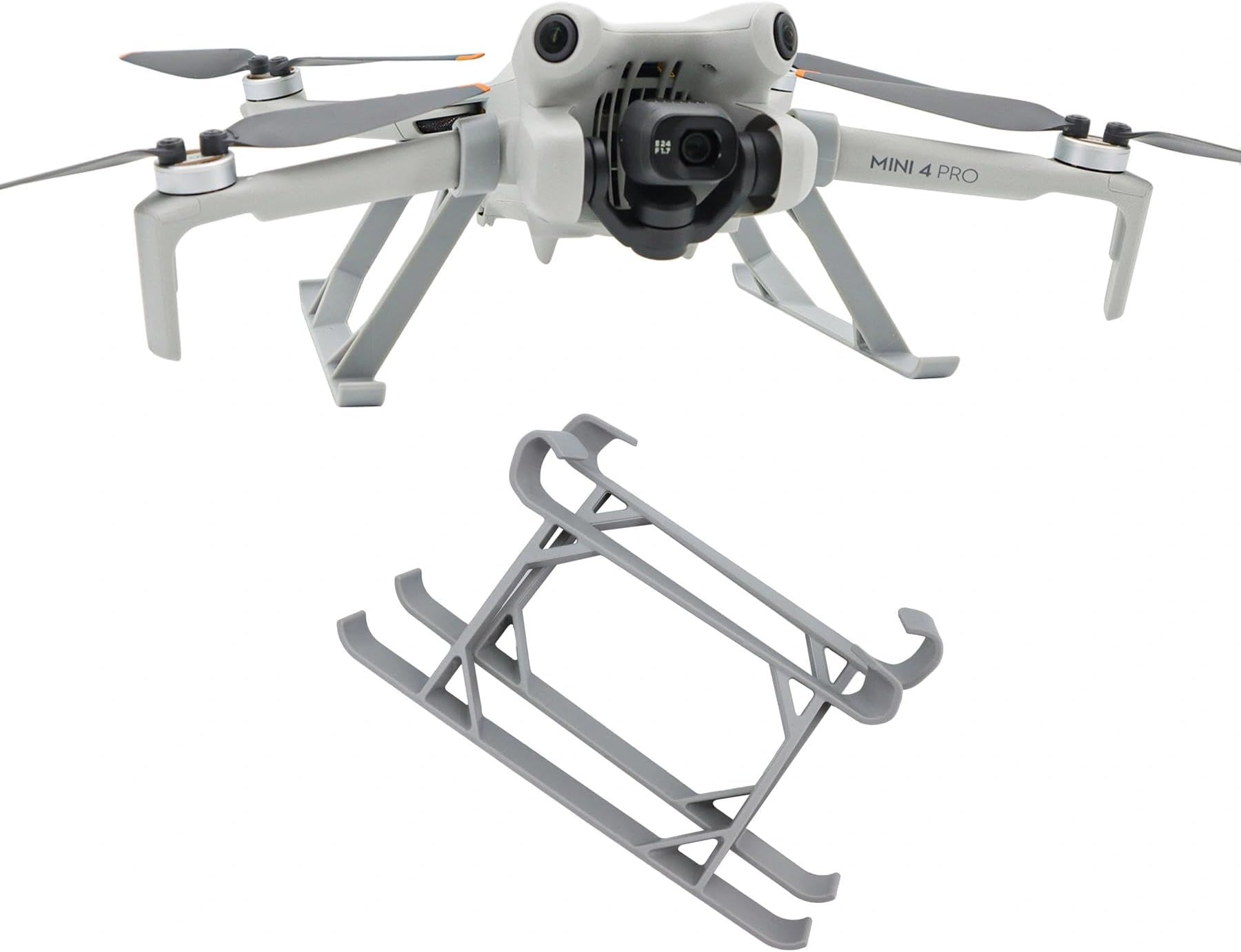 Landing Gear for DJI Mini 4 Pro/Mini 3/Mini3 Pro Accessories Landing Legs Drone Skid Heightening Stand Bracket Tripod Extension Kit