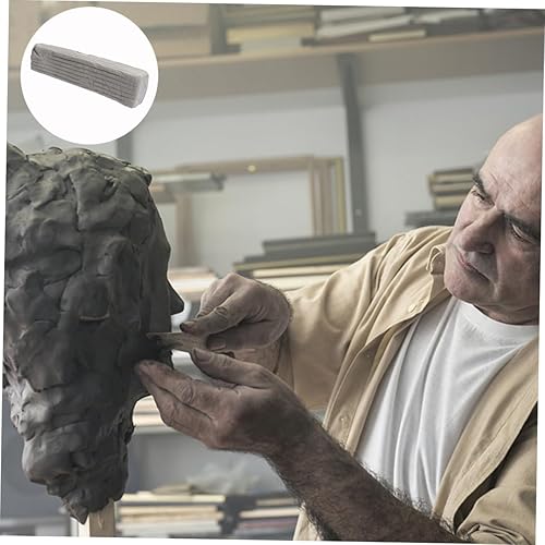 Miniatura 4 de 1 unid DIY modelado esculpir manualidades arcilla seca al aire material fino moldeabilidad fuerte para reparación de esculturas