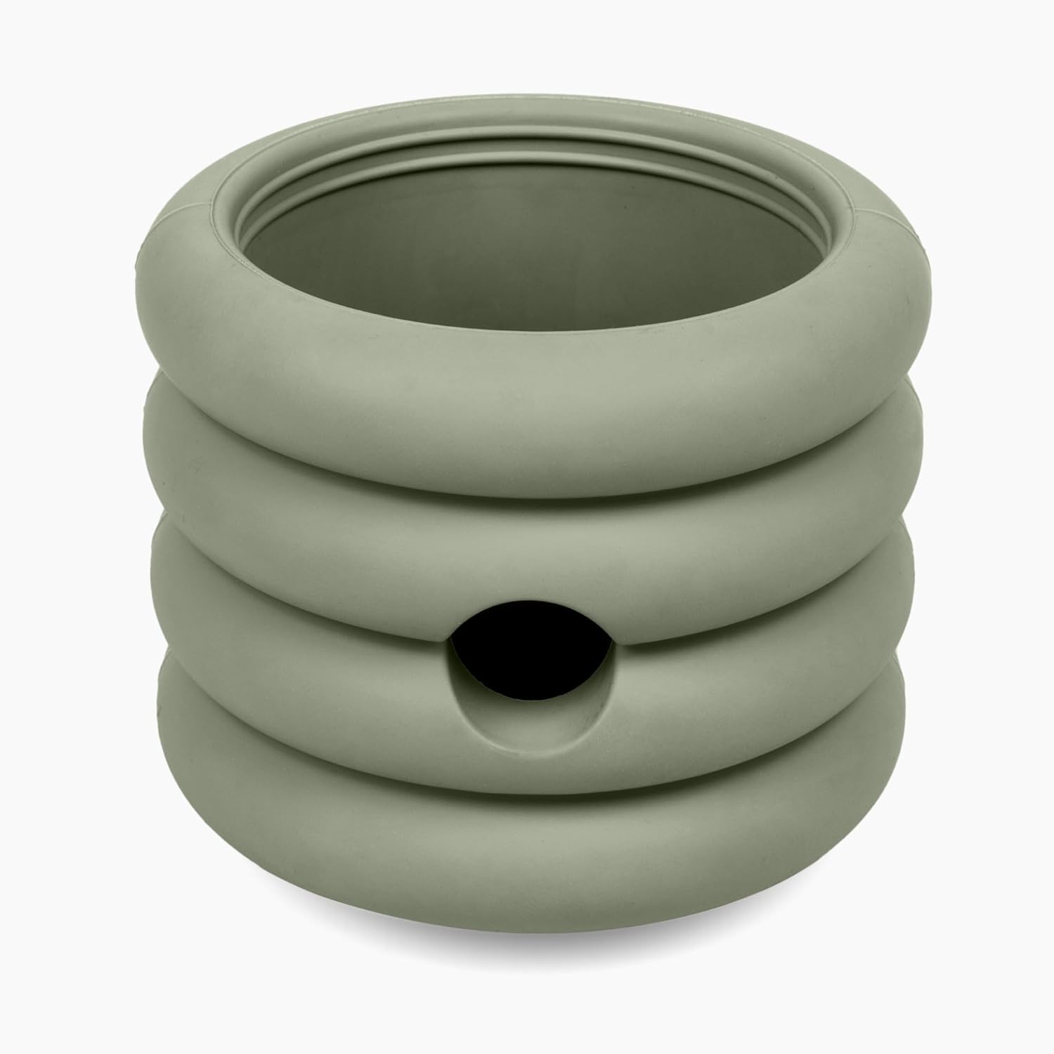 Should We Go? The Ripple Cup Natural Rubber Dog Enrichment Toy & Slow Feeder, Treat Dispensing Cup - Food-Safe Meal Feeder, Frozen Treat Dog Toy with Freezer Plug, Fits 10 oz, for Medium Dogs