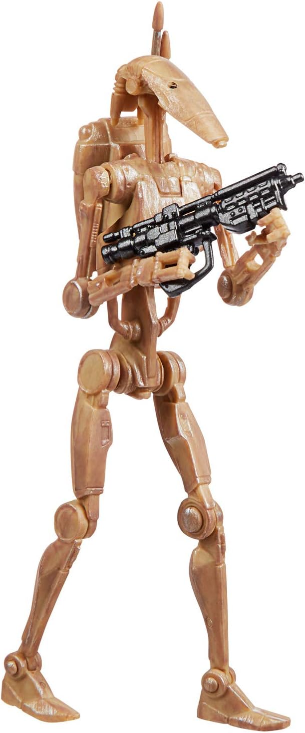 STAR WARS The Vintage Collection Battle Droid Toy, 3.75-Inch-Scale The Phantom Menace Figure, Toys for Kids Ages 4 and Up