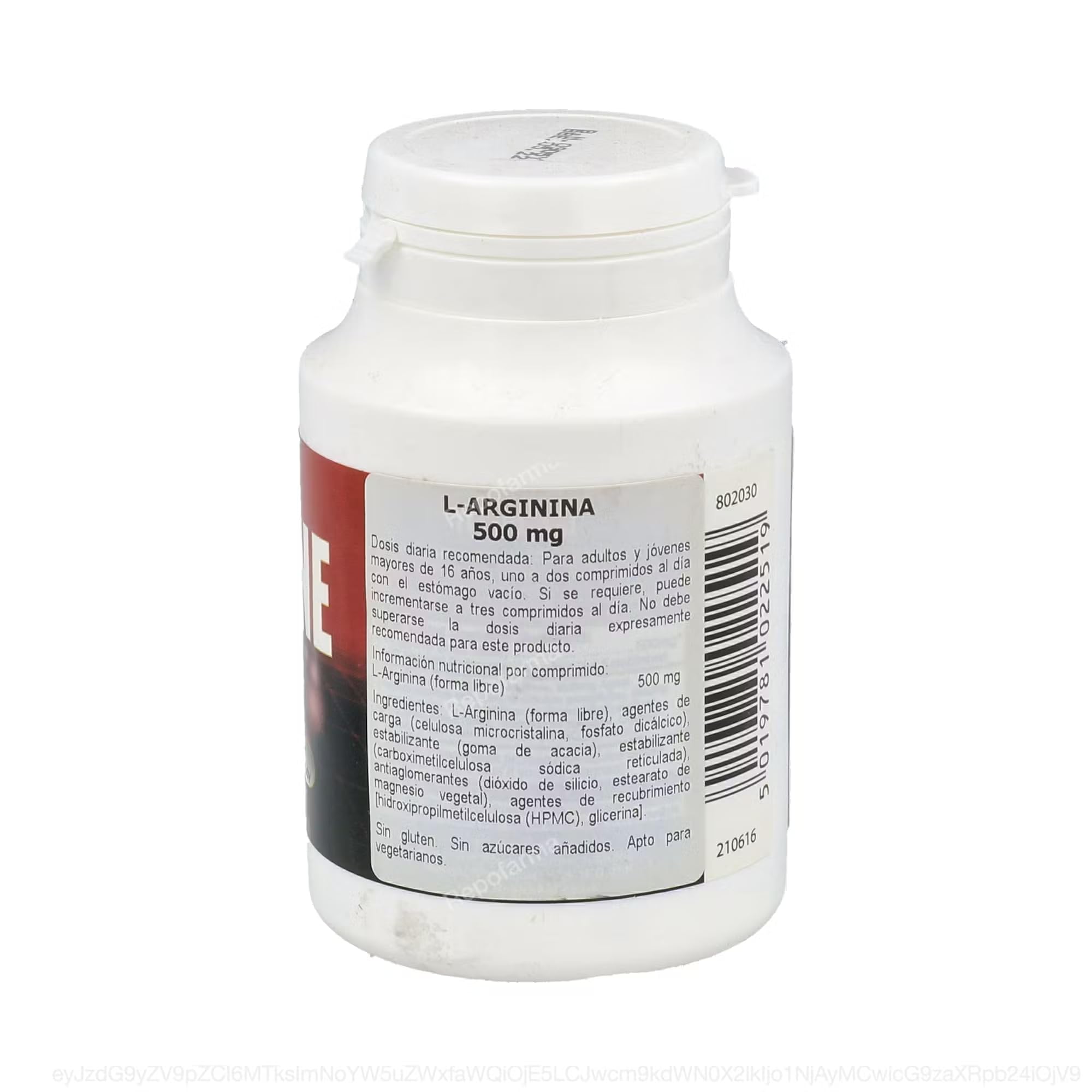 Health Aid L-arginina 60 Comp