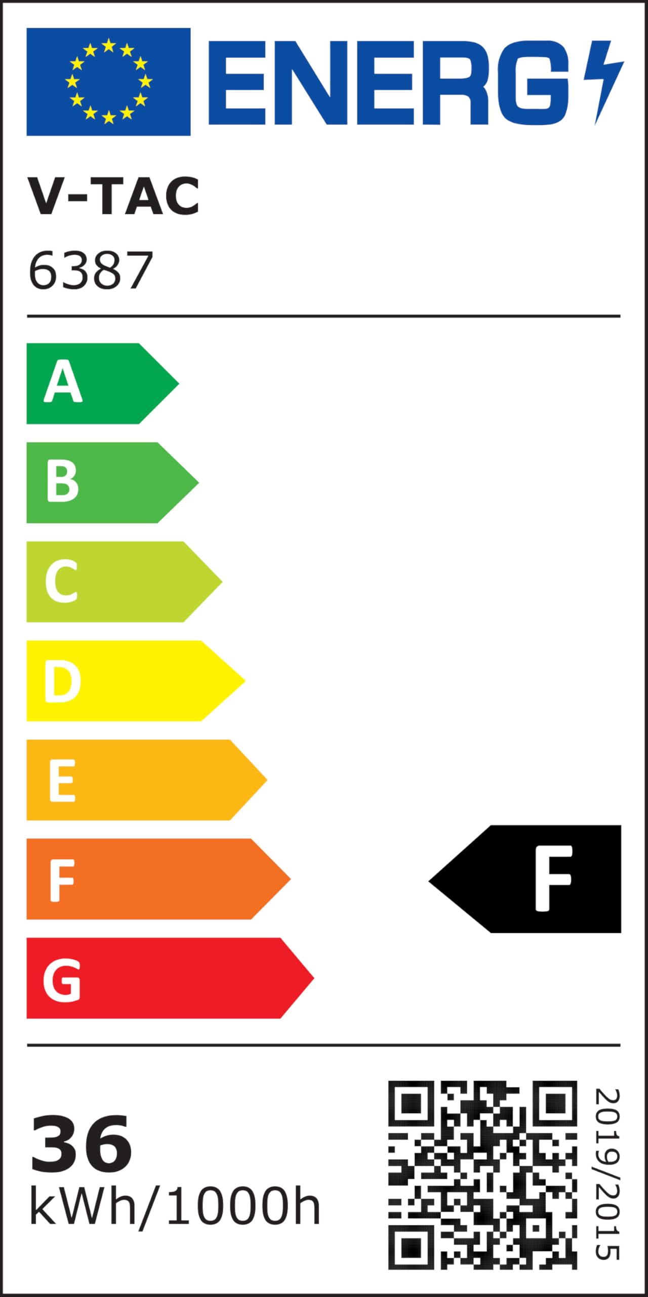 V-TAC 4x Plafoniera LED Impermeabile Doppia 120 CM - 36W - [ Chip Samsung ] - 4 PEZZI - Lampada 3400 Lumen IP65 per Soffitto, Parete, Garage, Magazzino - Doppio Tubo - Luce 4000K Naturale