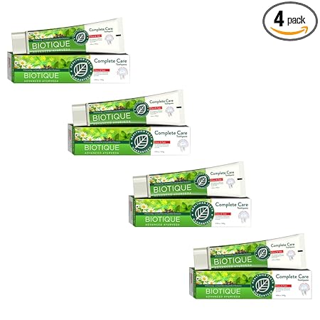 Biotique 4 Clove and Tulsi Complete Care Deep Clean Toothpaste, 140 grams