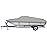 iCOVER Trailerable Boat Cover- 14\'-16\' 800D Water Proof Heavy Duty, Fits V-Hull, Fish&Ski, Pro-Style, Fishing, Utiltiy, Runabout, Bass Boats, up to 14ft-16ft Long and 68 Wide