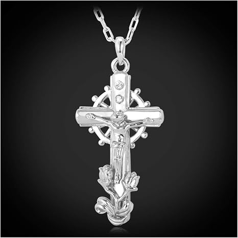 Amazon.com: HXSZWJJ Crucifix Necklace 