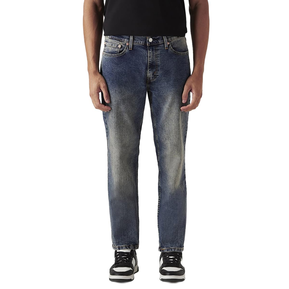 Men's 541 Mid Indigo Tapered Fit Mid-Rise Jeans-image-39