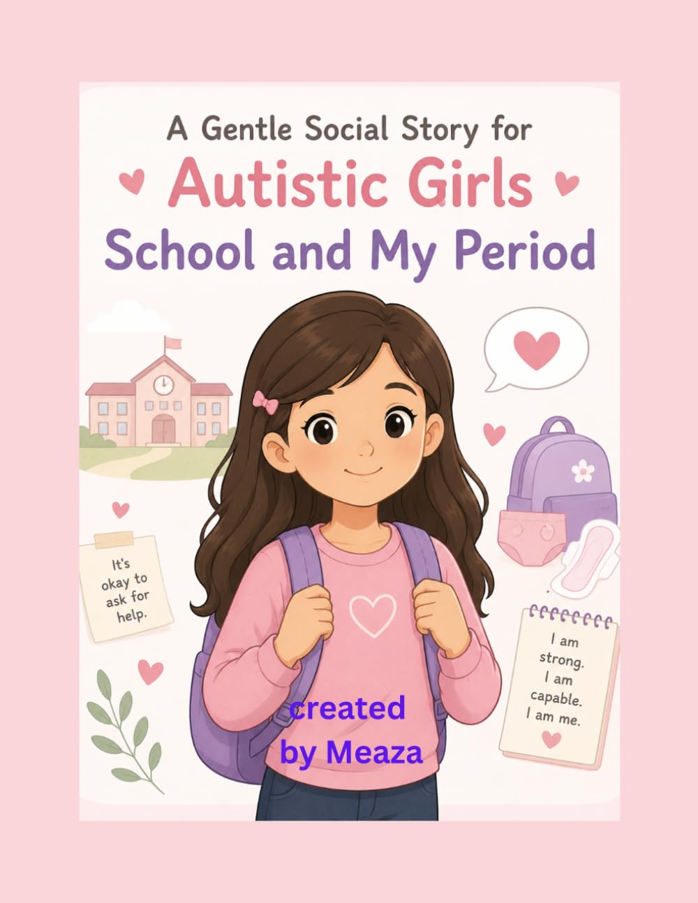 School and My Period: A Gentle Social Story for Autistic Girls: Understanding My Period at School: A Gentle Guide for Autistic Girls